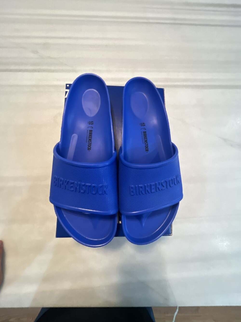 Birkenstock Barbados EVA Ultra Blue Sandals Size 45 Regular